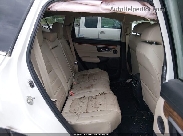5J6RW2H9XJL029648 2018 HONDA CR-V White Вид наклейки з VIN-кодом