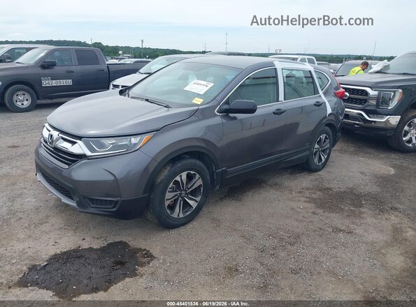 5J6RW5H38HL001855 2017 HONDA CR-V Gray Առջևի ձախ երեք քառորդ տեսարան
