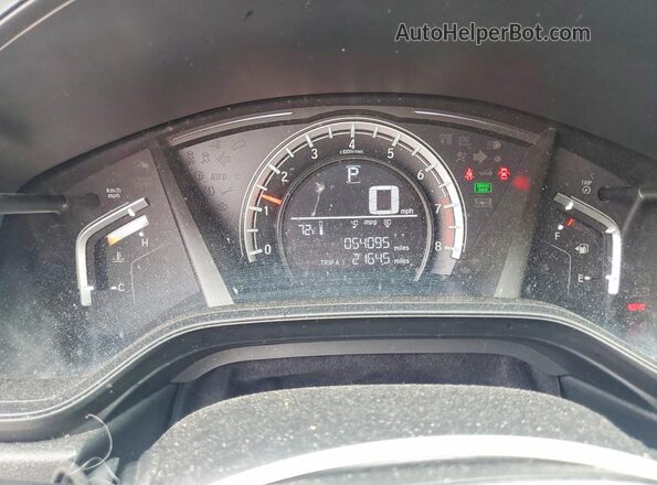 5J6RW6H31KL005999 2019 HONDA CR-V Maroon Widok zestawu wskaźników