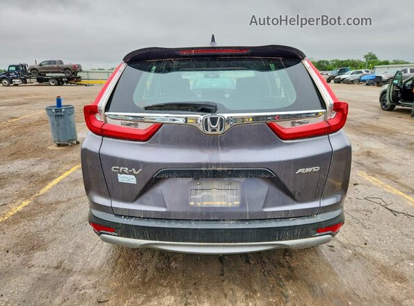 5J6RW6H35KL001065 2019 HONDA CR-V Gray Rear view