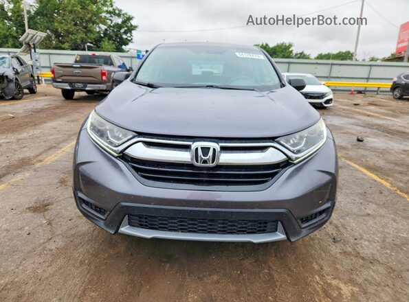 5J6RW6H35KL001065 2019 HONDA CR-V Gray Front view
