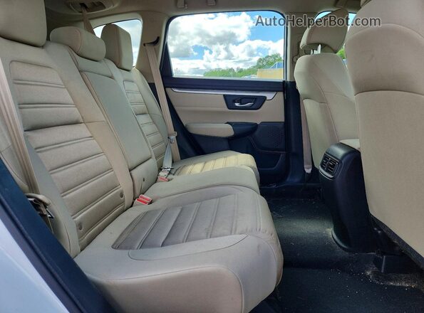 5J6RW6H35KL006671 2019 HONDA CR-V Белый Вид задней части салона