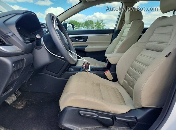 5J6RW6H35KL006671 2019 HONDA CR-V Белый Вид салона спереди