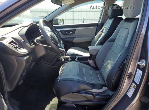 5J6RW6H36HL007174 2017 HONDA CR-V Gray Front interior view