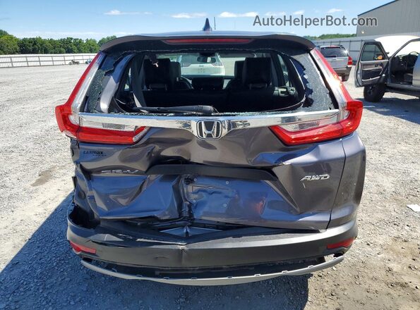 5J6RW6H36HL007174 2017 HONDA CR-V Gray Rear view