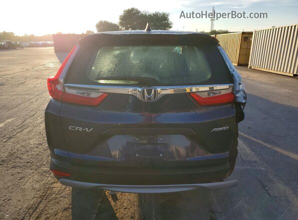 5J6RW6H36KL003455 2019 HONDA CR-V Blue 