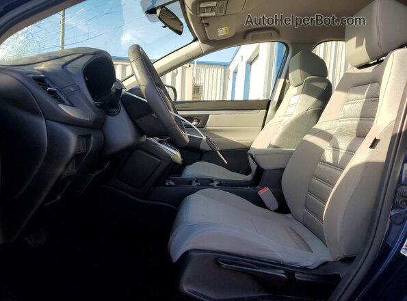 5J6RW6H36KL003455 2019 HONDA CR-V Blue 
