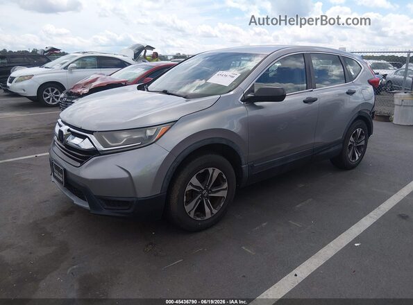 5J6RW6H37HL002856 2017 HONDA CR-V Silver Առջևի ձախ երեք քառորդ տեսարան