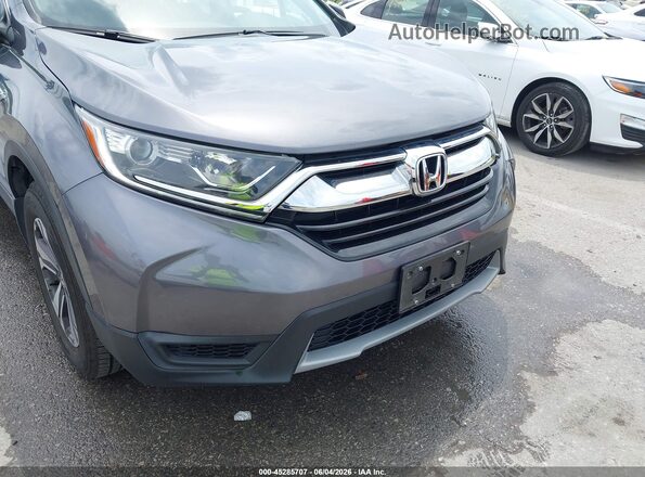 5J6RW6H39JL003013 2018 HONDA CR-V Gray წინა ხედი