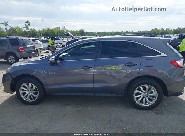 5J8TB3H35JL011441 2018 ACURA RDX Gray Widok wnętrza 360 stopni