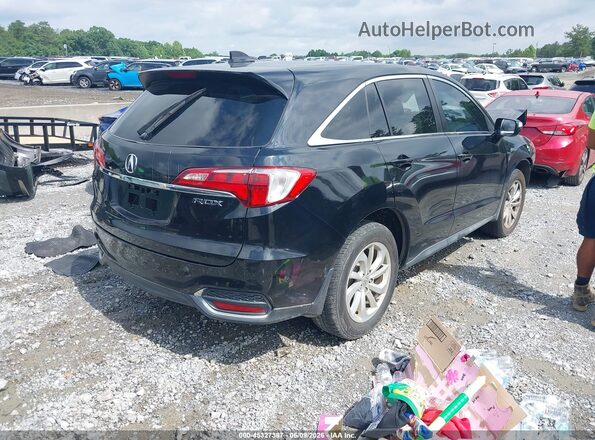 5J8TB3H36JL011724 2018 ACURA RDX Black უკანა მარჯვენა