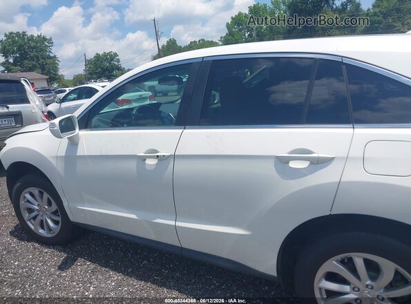 5J8TB3H52JL000852 2018 ACURA RDX White Widok wnętrza 360 stopni
