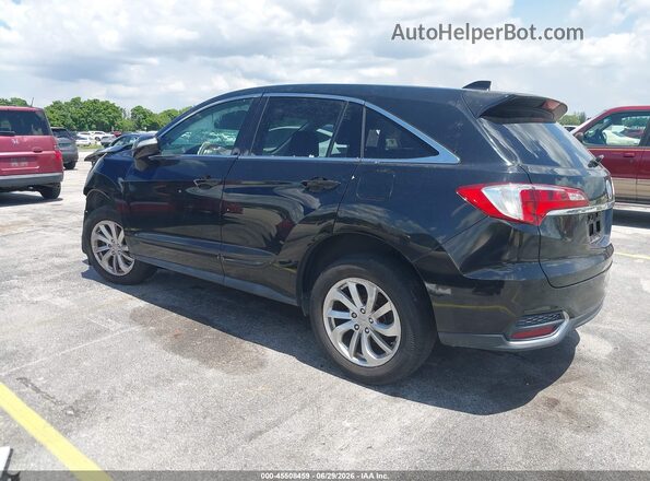 5J8TB3H55GL003575 2016 ACURA RDX Black Trasero izquierdo