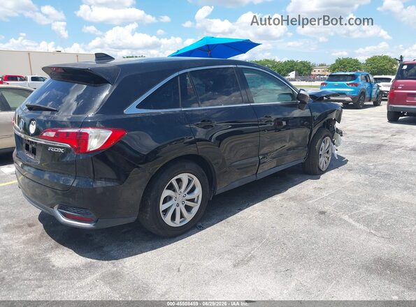 5J8TB3H55GL003575 2016 ACURA RDX Black Trasero derecho