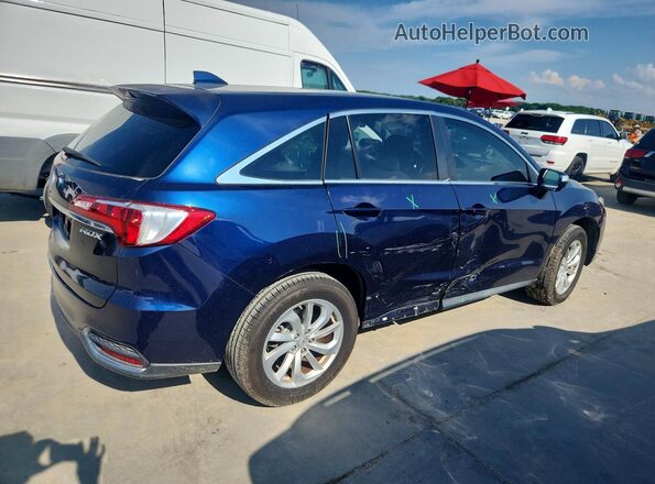 5J8TB3H57GL015551 2016 ACURA RDX Blue უკანა მარჯვენა