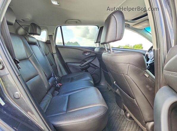 5J8TB3H58GL012397 2016 ACURA RDX Gray Widok wnętrza z tyłu