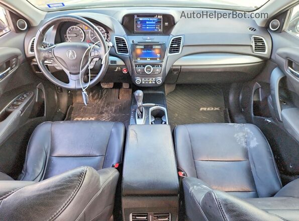 5J8TB3H58GL012397 2016 ACURA RDX Gray Widok deski rozdzielczej