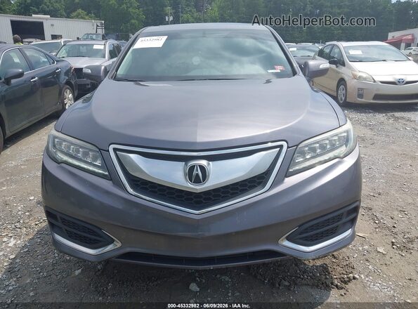5J8TB4H31HL017155 2017 ACURA RDX Gray Вид щитка приладів