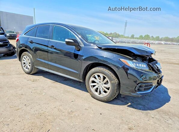5J8TB4H35HL034945 2017 ACURA RDX Black Przód prawy