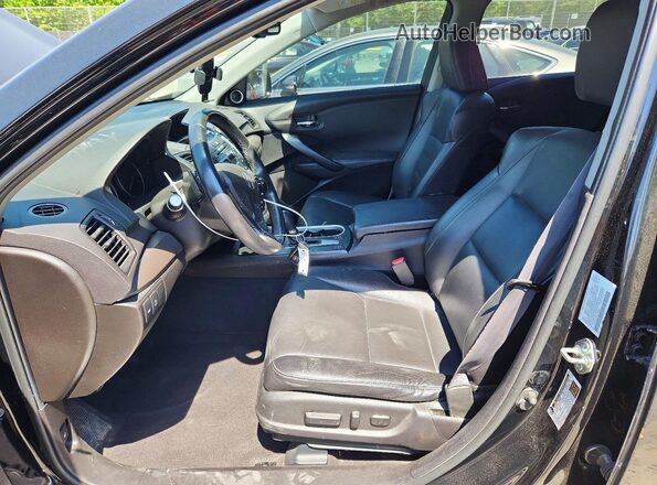 5J8TB4H38JL010824 2018 ACURA RDX Black წინა სალონის ხედი