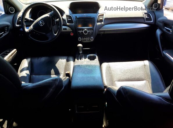 5J8TB4H50GL016420 2016 ACURA RDX Silver Вид панелі приладів