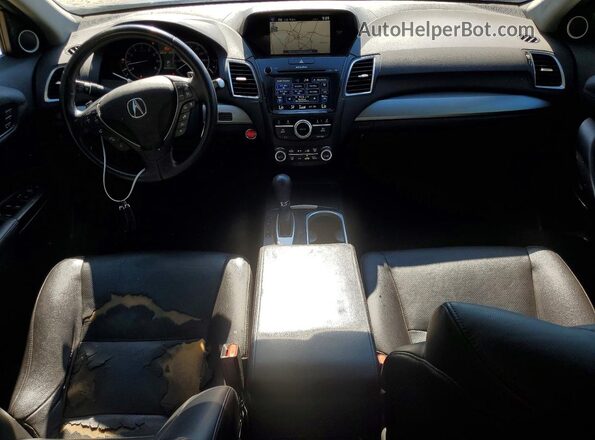 5J8TB4H52GL001059 2016 ACURA RDX Gray წინა პანელის ხედი