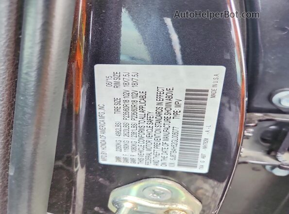 5J8TB4H52GL005077 2016 ACURA RDX Gray 