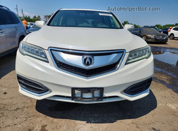 5J8TB4H53GL017979 2016 ACURA RDX White წინა ხედი