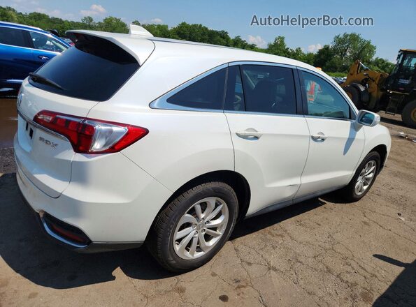 5J8TB4H53GL017979 2016 ACURA RDX White უკანა მარჯვენა