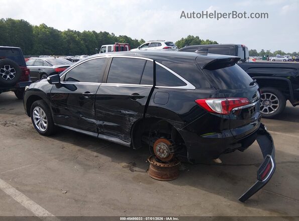 5J8TB4H54GL004903 2016 ACURA RDX Black Հետևի ձախ
