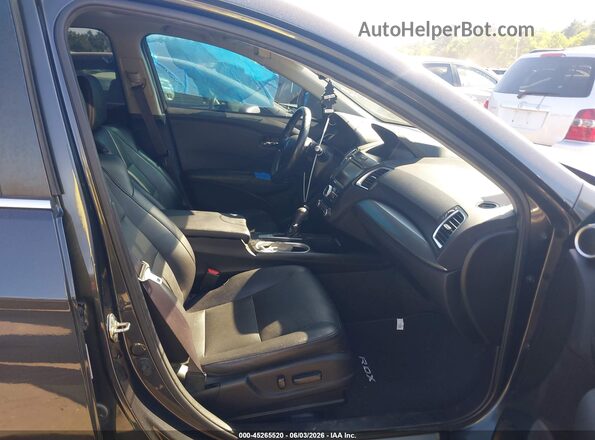 5J8TB4H58GL017802 2016 ACURA RDX Black Vista interior delantera