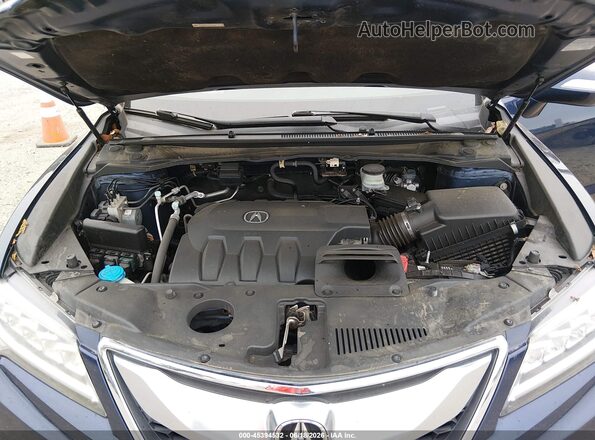 5J8TB4H71GL025175 2016 ACURA RDX Blue Vista trasera