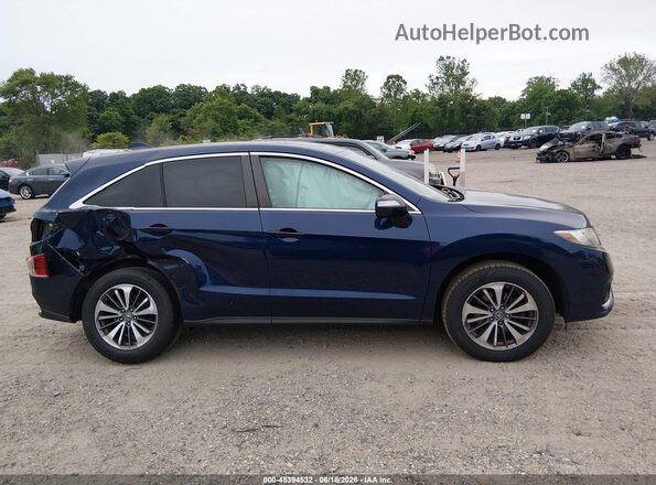5J8TB4H71GL025175 2016 ACURA RDX Blue Vista interior trasera