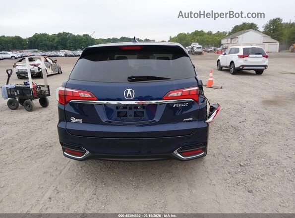 5J8TB4H71GL025175 2016 ACURA RDX Blue 
