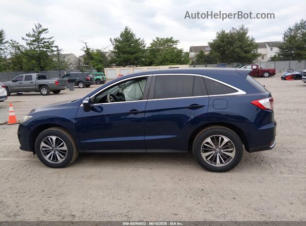 5J8TB4H71GL025175 2016 ACURA RDX Blue Vista interior de 360 grados