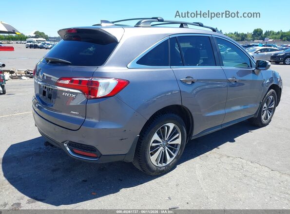 5J8TB4H73JL002472 2018 ACURA RDX Gray Հետևի աջ