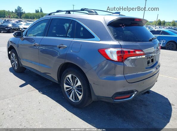 5J8TB4H73JL002472 2018 ACURA RDX Gray Հետևի ձախ