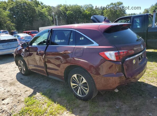 5J8TB4H77GL005478 2016 ACURA RDX Burgundy უკანა მარცხენა