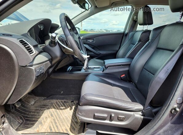 5J8TB4H78HL808317 2017 ACURA RDX Gray Вид салону спереду