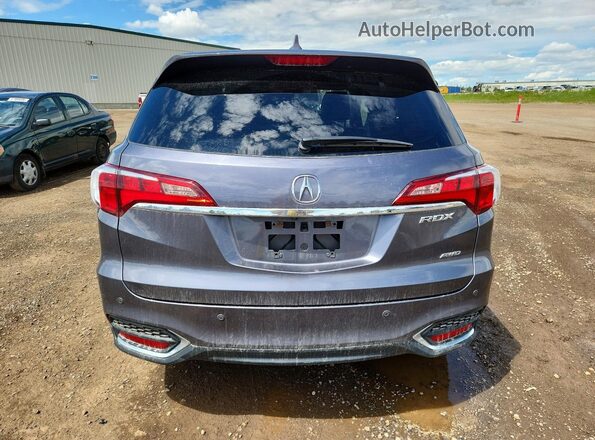 5J8TB4H78HL808317 2017 ACURA RDX Gray Вид ззаду