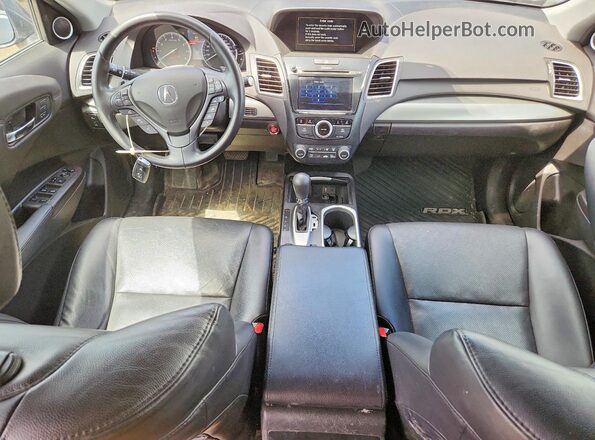 5J8TB4H78HL808317 2017 ACURA RDX Gray Вид панелі приладів