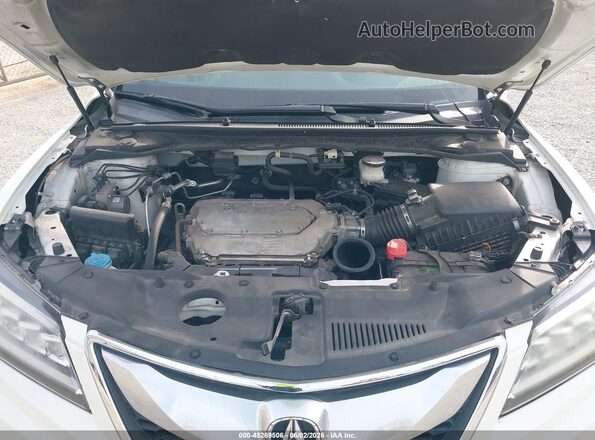 5J8TB4H7XGL021657 2016 ACURA RDX White Rear view