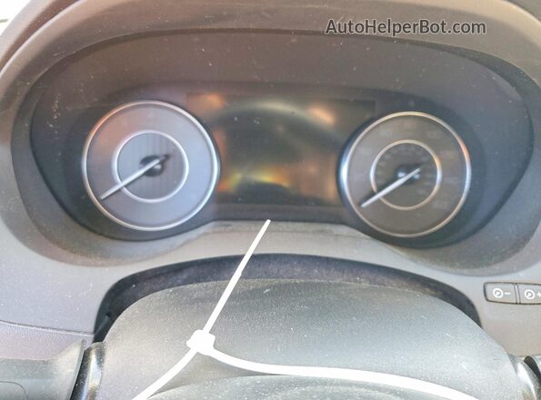 5J8TC1H32LL004127 2020 ACURA RDX White Vista del cuadro de instrumentos