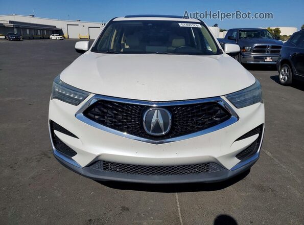 5J8TC1H32LL004127 2020 ACURA RDX White Vista frontal