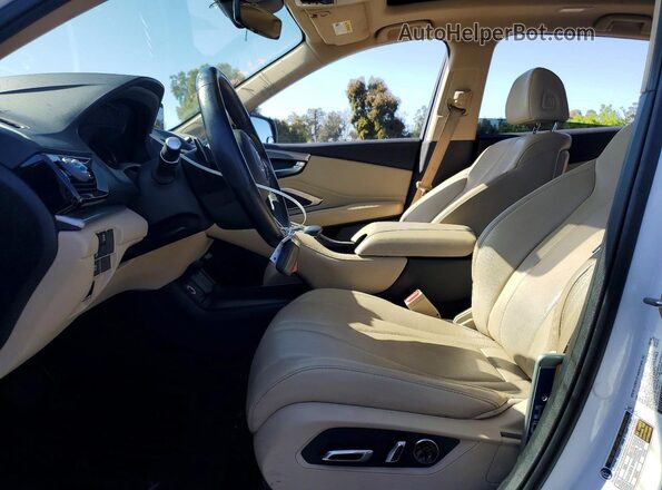 5J8TC1H32LL004127 2020 ACURA RDX White Vista interior delantera