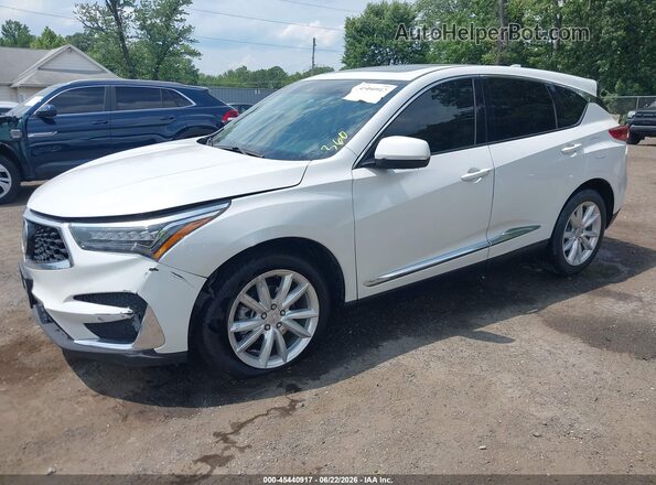 5J8TC1H33ML004171 2021 ACURA RDX White Առջևի ձախ երեք քառորդ տեսարան