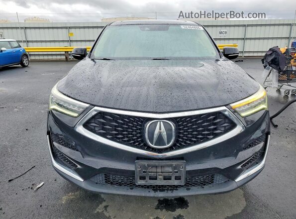 5J8TC1H35KL004587 2019 ACURA RDX Black წინა ხედი