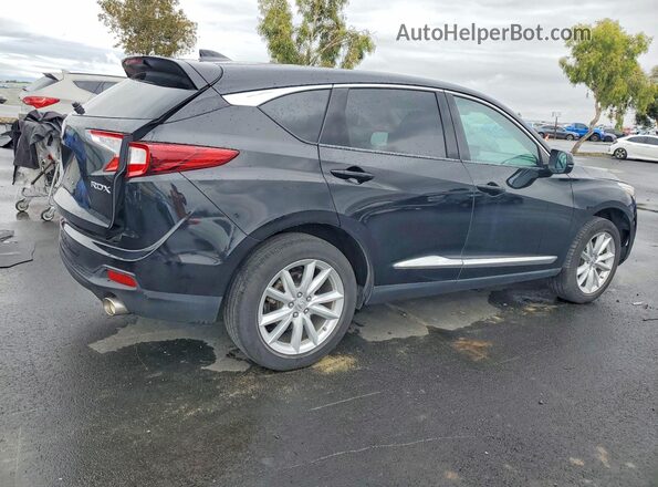 5J8TC1H35KL004587 2019 ACURA RDX Black უკანა მარჯვენა