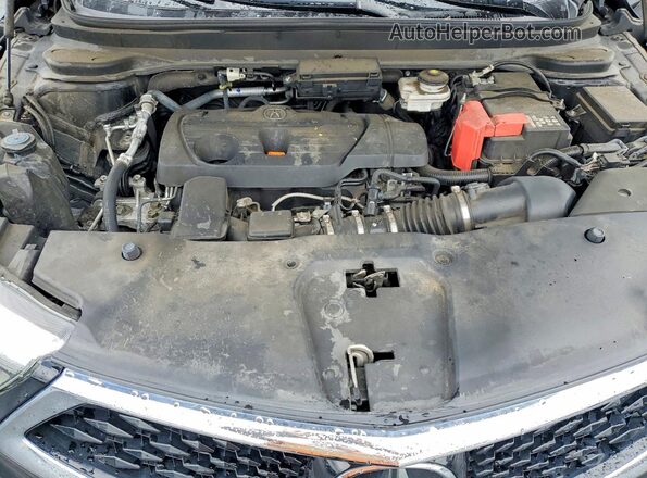 5J8TC1H35KL004587 2019 ACURA RDX Black ძრავის განყოფილების ხედი