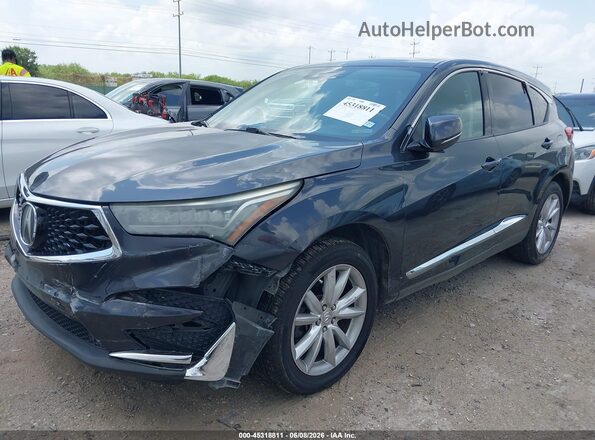 5J8TC1H3XLL019426 2020 ACURA RDX Black Передня ліва чверть